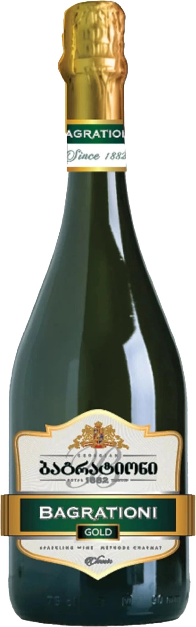 Bagrationi Sparkling Wine Gold, semi-sweet