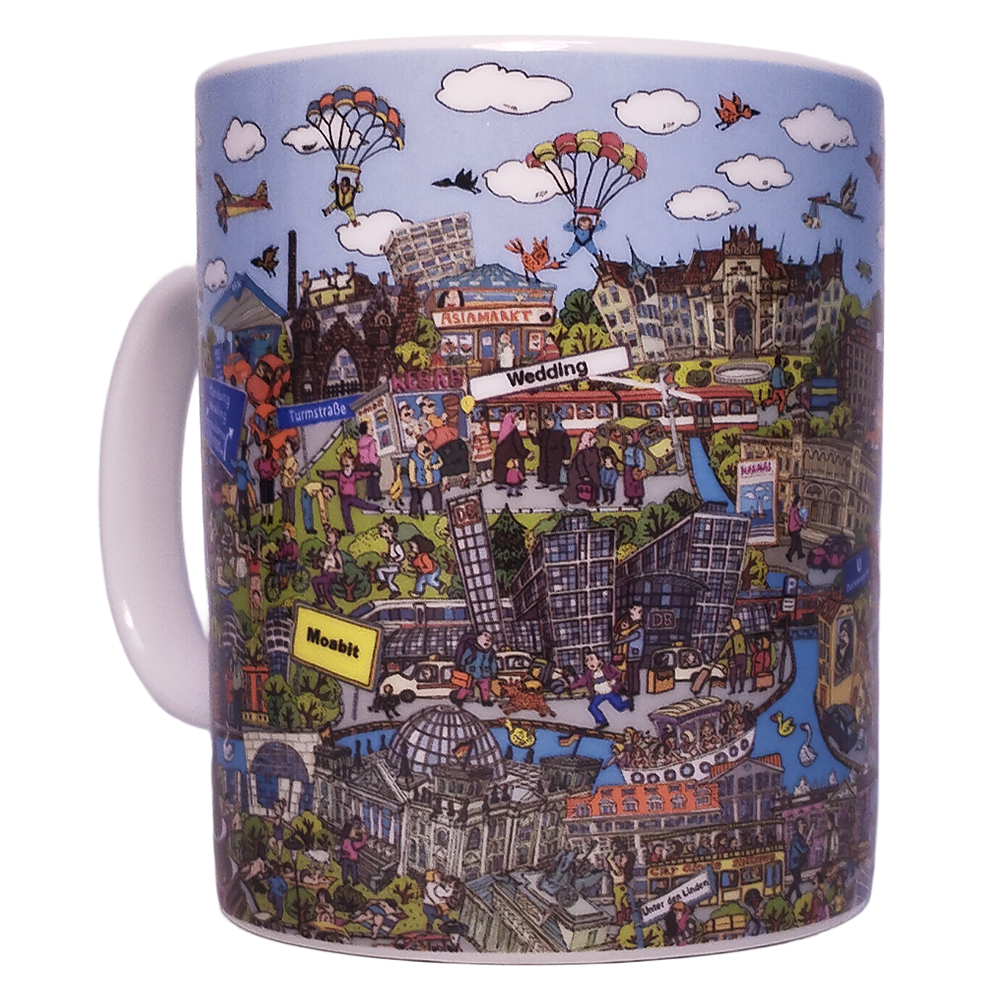 Кружка «Берлин» — дизайн Наташи Шварц | Könitz