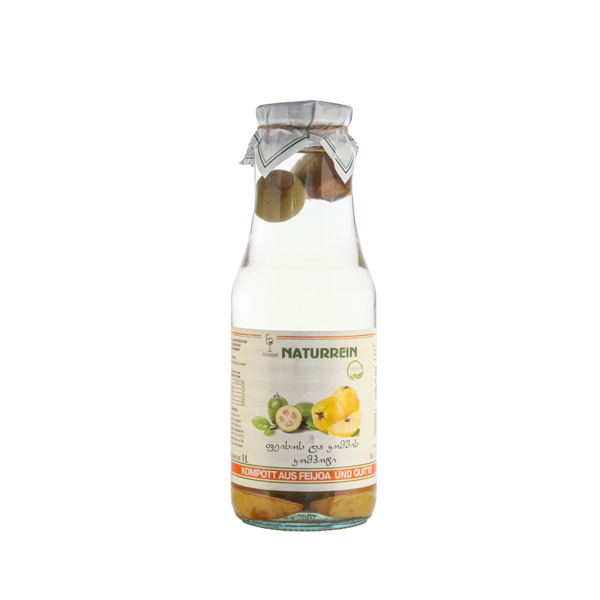 Kompott aus Feijoa und Quitte