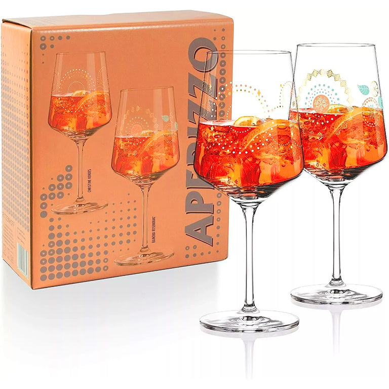 2er Set Ritzenhoff Aperizzogläser Weingläser Aperitivo Kristallglas –