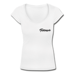 Klassisches Männer-T-Shirt mit V-Ausschnitt - Weiß