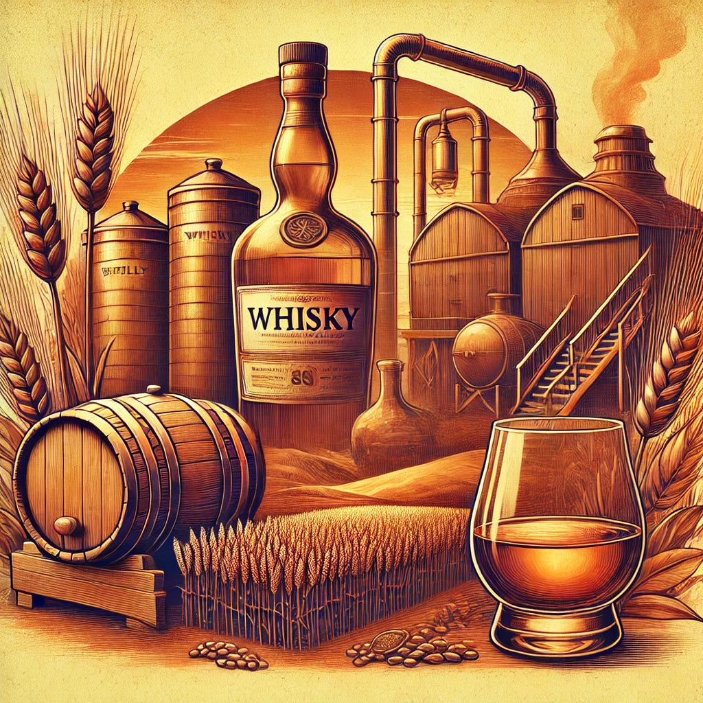 Wie wird Whisky hergestellt? – Vom Malz bis zum perfekten Glas