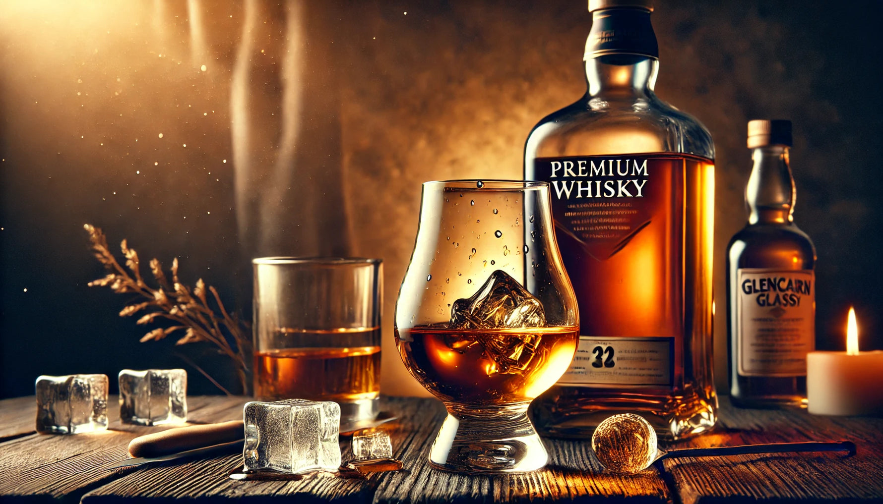 Die essentielle Bedeutung von Wasser, Eis und Gläsern beim Whiskygenuss