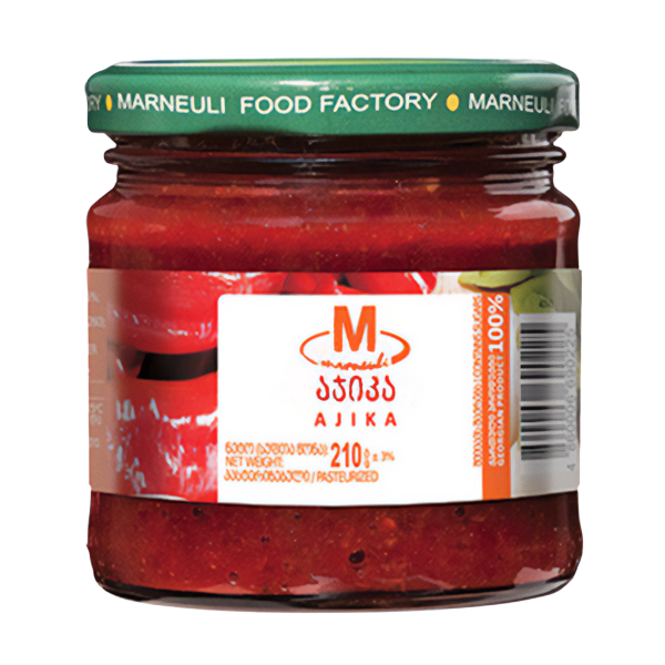 Adjika rot, Marneuli, 210g Dose