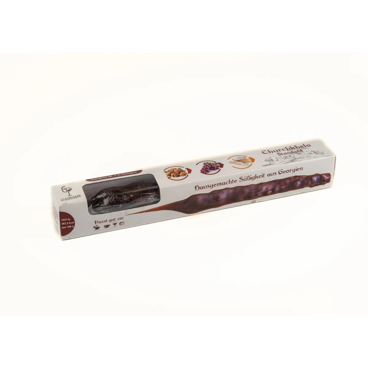 Churchkhela Standard with 15% nut content 140g