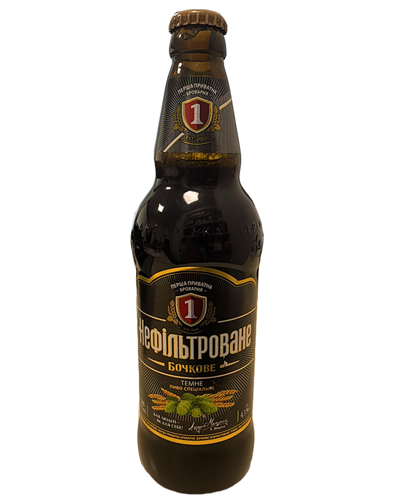 Bier Bochkovoe, dunke, ungefiltert